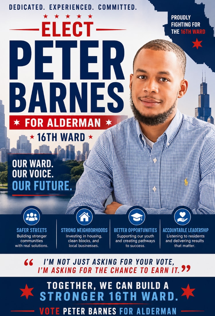 Community meeting in the 16th Ward